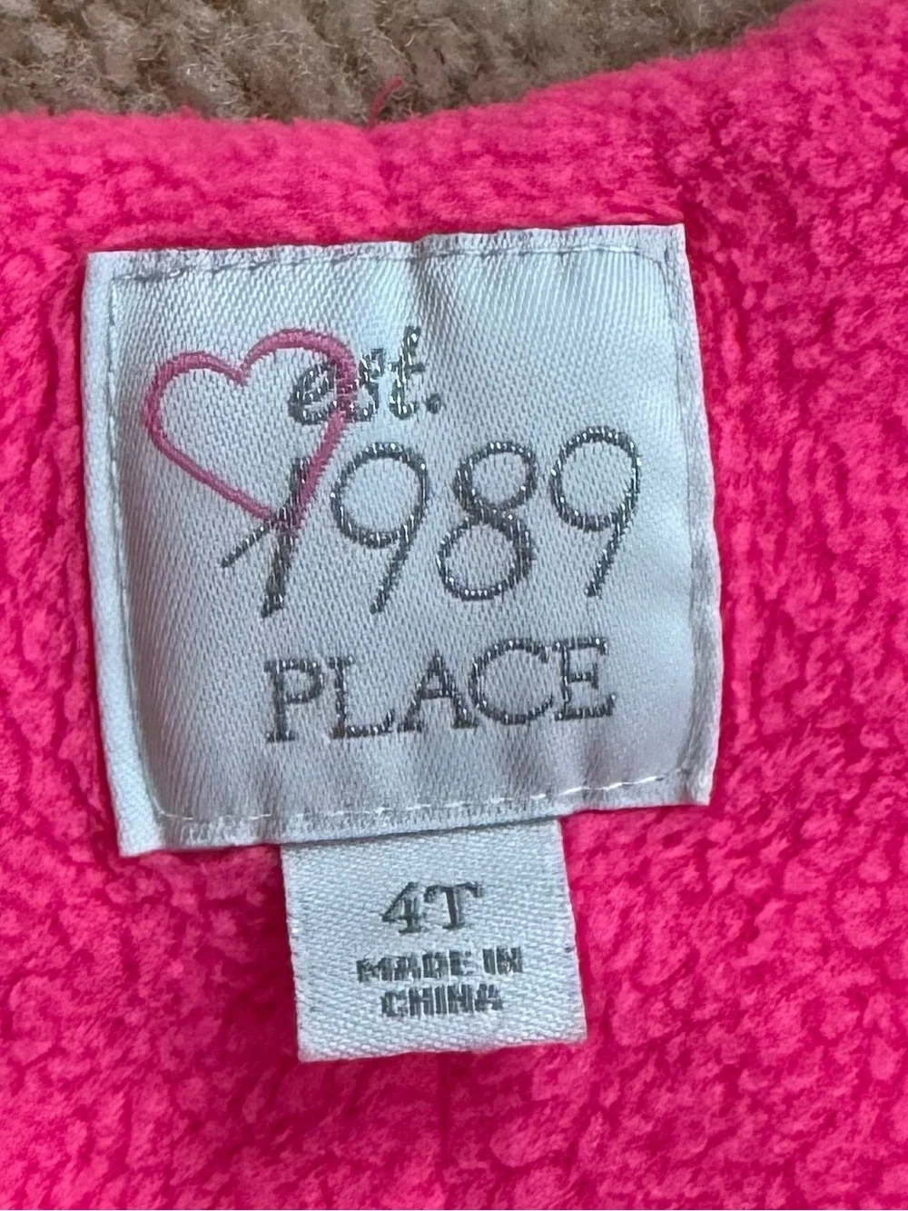 Children's Place Pink Toddler Snow Bibs - Size 4T - EUC